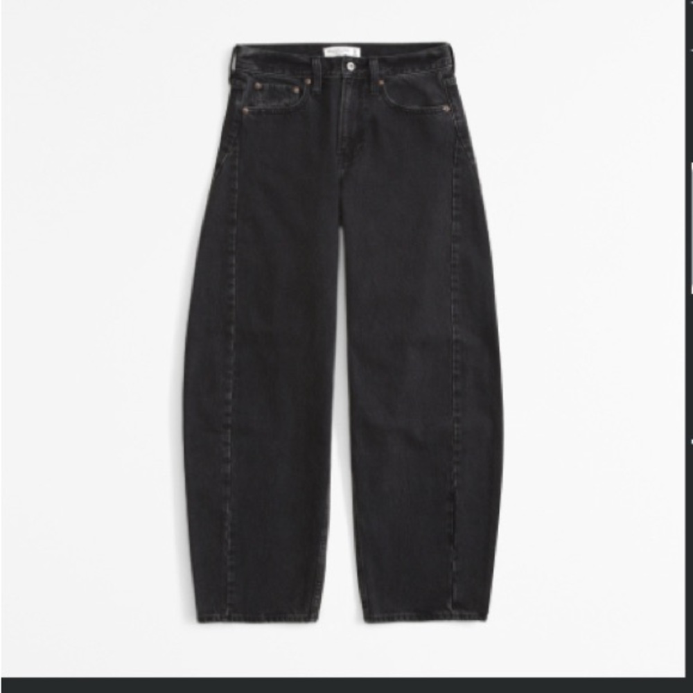 Abercrombie Barrel Denim Jeans Size 26 LONG